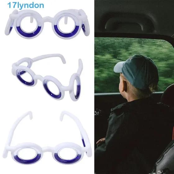 Óculos Anti-Vertigem LYNDON , Sem Lentes Com Para Enjôo Em Anel Líquido , Enjoo