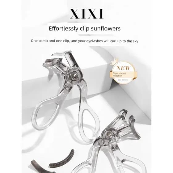 Xixixi modelador de cílios dentado ondulação Natural estilo de longa duração grande angular sem bordas girassol modelado