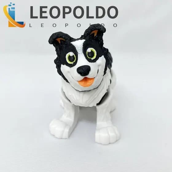 Brinquedo Para Cachorro Com Impressão 3D LEOPOLDO , Brinquedos Móveis De Dachshund Múltiplas Articulações , Boneca Model