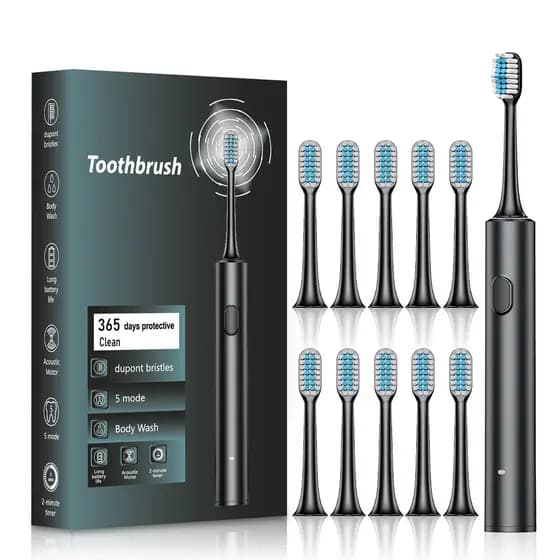 2026 novo produto 2025 escova de dentes elétrica chinês inglês adulto Sonic High-End casa casal escova de dentes kais824