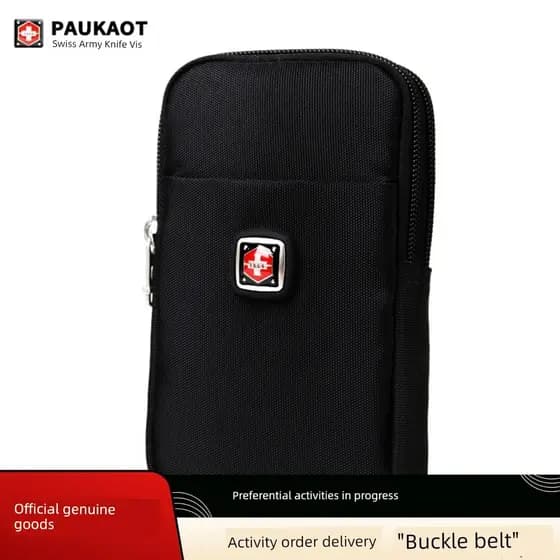 Cinto de desgaste 16 cm para lazer ao ar livre masculino bolsa de cintura para celular