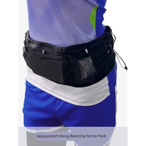 Cross Country Running cintura saco registível número placa maratona cintura saco montanhismo esportes ciclismo garrafa d