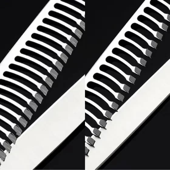 Firesmith Moxie barbeiro tesoura High-End dente patenteado sem costura cabeleireiro genuíno importado profissional japon