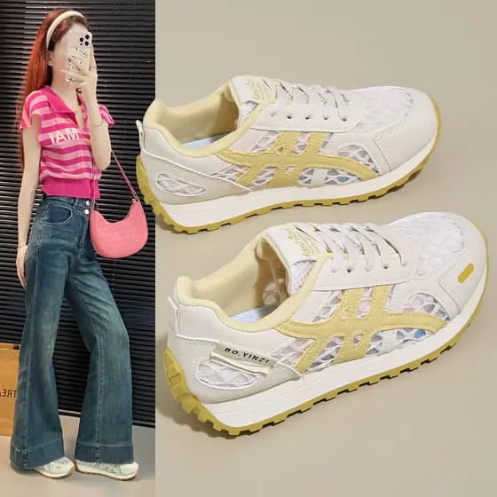 Forrest Gump Sapatos Femininos Genuínos Calçados Esportivos Casuais 2026 Primavera Novo Estilo Estudante Leve Sola Macia