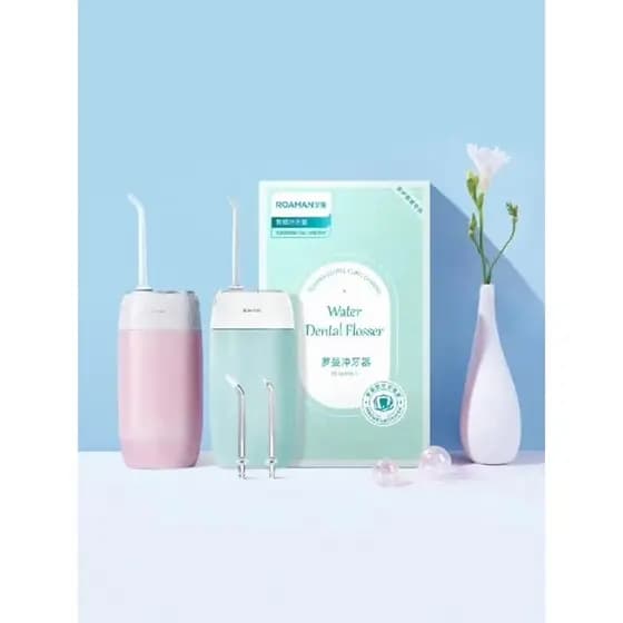 Roaman Roman Portátil Flosser minipros Ortodôntico Recarregável Inteligente Fio Dental Elétrico Água