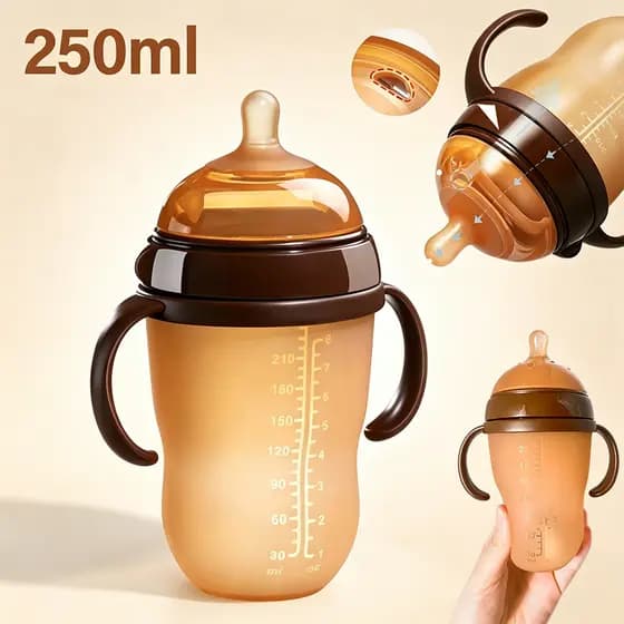 Mamadeira De Silicone Flexy Anti-cólicas Com Silicone Do Produto Comestível+Resistência A Altas Temperaturas0 A 36 Meses
