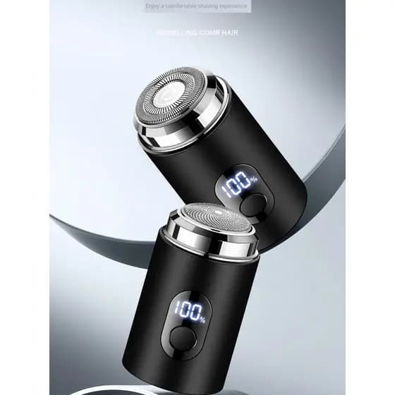 barbeador eletrico masculino Barbear Mini novo estilo barbeador elétrico masculino recarregável barbeador de viagem carr