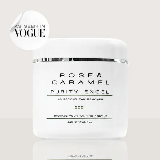 Rose & Caramel Purity Excel 60 Dois Removedores de Autobronzeador
