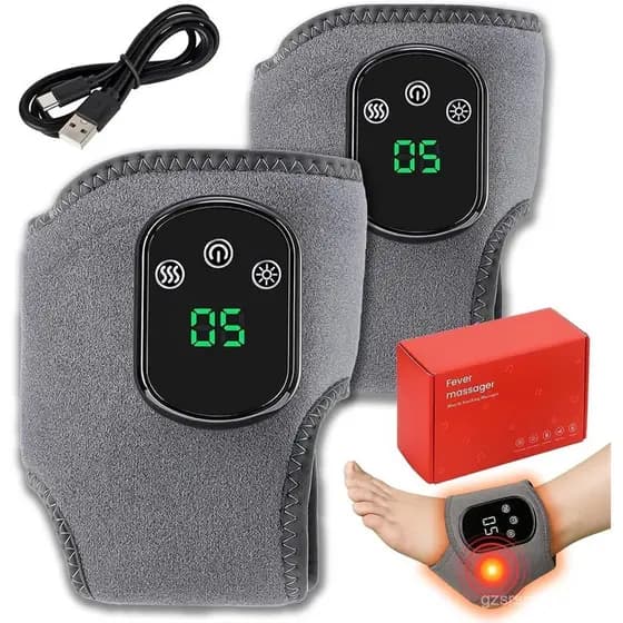 Massageador de Pés Soleva, Massageador de Pés Sem Fio Naxir Foot Revive, Dispositivo de Alívio e Aquecimento para os Pés