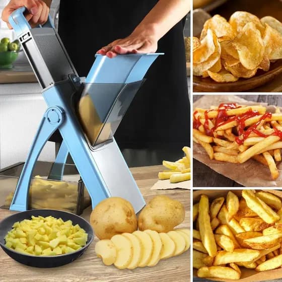 5 em 1 Fatiador Ralador Cortador De Legumes Funções Multifuncional Verduras Frutas batata Chopper
