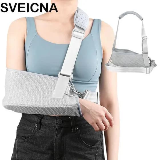 Cinta De Antebraço SVEICNA , Suporte De Pulso Ajustável Estilingue De Braço , Protetor Fixo Flexível