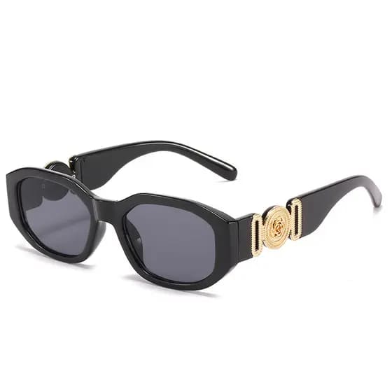 4 pares novo estilo Retro Irregular pequeno quadro óculos de sol, masculino feminino único na moda óculos, UV400 proteçã