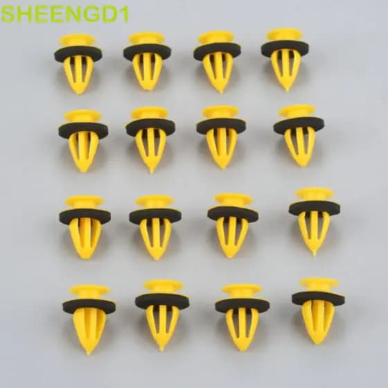 SHEENGD1 Fixador De Painéis De Guarnição De Porta Automática , Tamanho De 10 Mm Com Clipes De Plástico De Anel De Vedaçã
