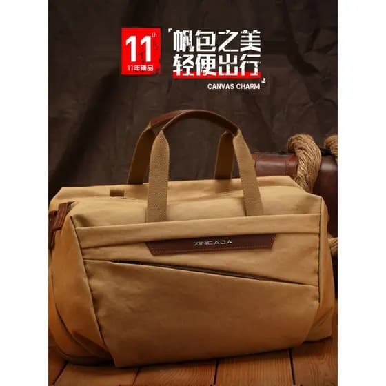 Bolsa mensageiro masculina portátil bolsa de ombro 2022 novo estilo grande capacidade lona Commuter ciclismo computador