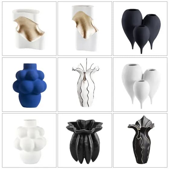 Arte criativa balão vaso Design sentido nicho modelo sala de vendas estúdio negociação mesa decoração alta baixa combina