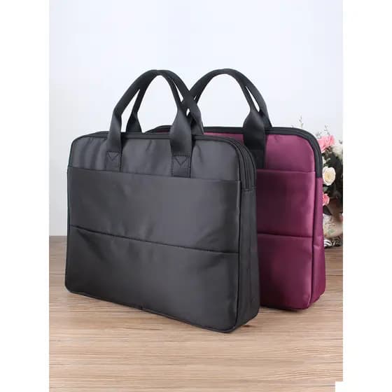 Bolsa masculina de negócios Oxford pasta multicamadas bolsa para Laptop de grande capacidade bolsa para informações de r