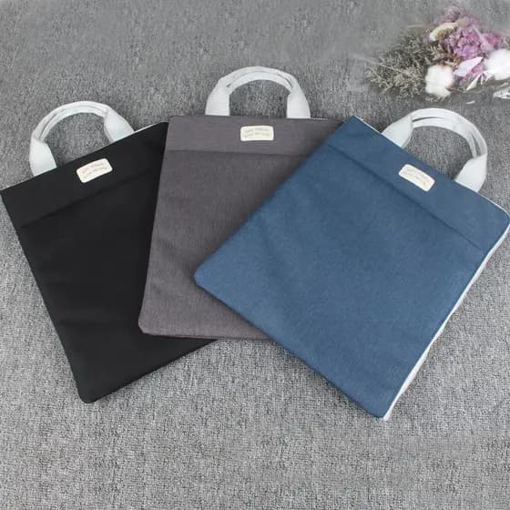 M/Amurg Bolsa de arquivo Bolsa masculina de escritório Pasta Vertical de negócios Bolsa de computador feminina Bolsa de