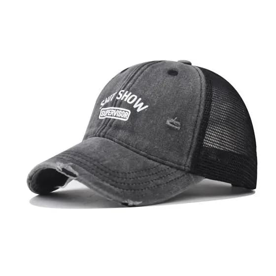 Boné de Beisebol de Algodão com Estampa Personalizada, Unissex, para Uso Externo, com Tela Respirável ---- *&*&-*-&--&&&