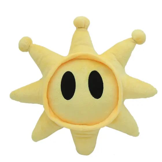 Cartoon Cute Doll Toys Collection Shine Sprite Yellow Stars Toys Pillow Room Decor