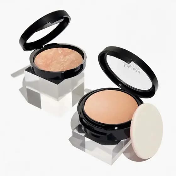 Kit de Cobertura Total e Leve (2 Peças) - Maquiagem com Acabamento Matte - Corretivo