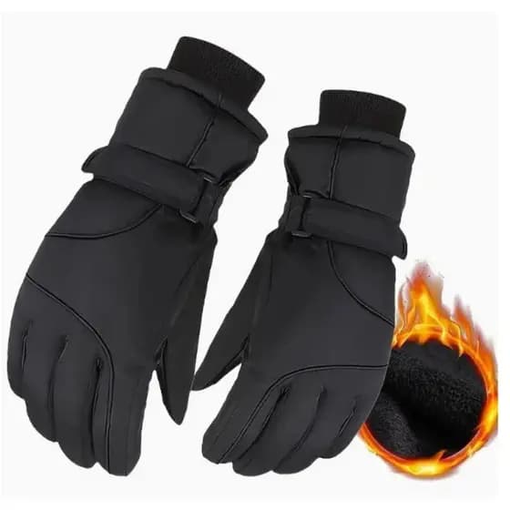 6-11Y Crianças Luvas Quentes Inverno Novos Estudantes Floco De Neve Amor Impressão De Malha