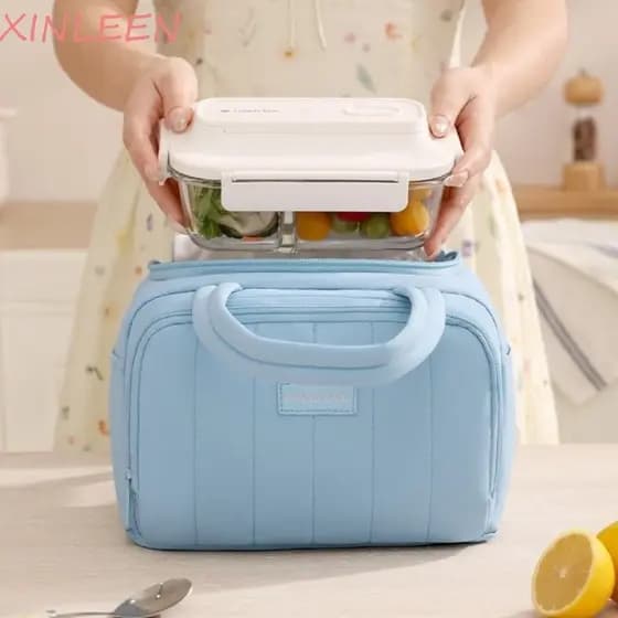 Bolsa Térmica XYY, Design de Isolamento Térmico, Térmica Grossa, Bolsa de Piquenique com Função de Resfriamento à Prova