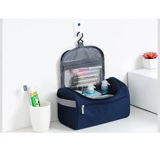 Bolsa Necessaire De Viagem Portátil Organizador Para Maquiagem Impermeável Multifuncional