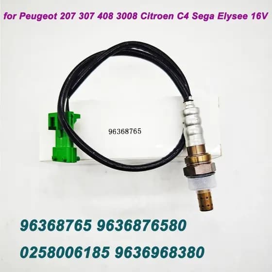 Sensor De Oxigênio De Alta Qualidade OE 0258006185 96368765 9636968380 9644491280 Para Citroen C2 C3 C4 C5 C6 C8 Peugeot