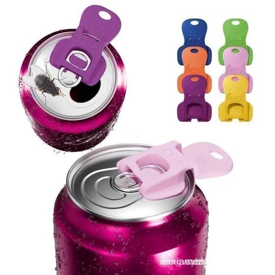 Abridor de Latas com Tampa Completa e Abertura Fácil, Novo e Melhorado, Barricade 2.0 para Bebidas (6 Peças) da Avant Gr