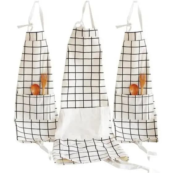 Avental de Algodão Encantador para Pais e Filhos, Avental Confortável e Criativo para Artistas e Chefs, Ideal para Pintu
