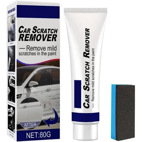 Removedor de Arranhões para Carro SEADEAR, Cera de 20g/80g para Disfarçar Pequenos Arranhões e Dar Brilho