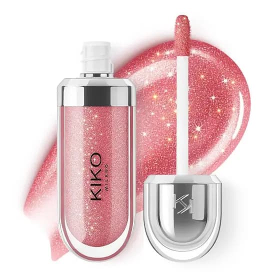KIKOMilano3DHydraLipGloss – Alto Brilho, Hidratante, Volumizador, Não Pegajoso, Maquiagem Labial Hidratante JVJI