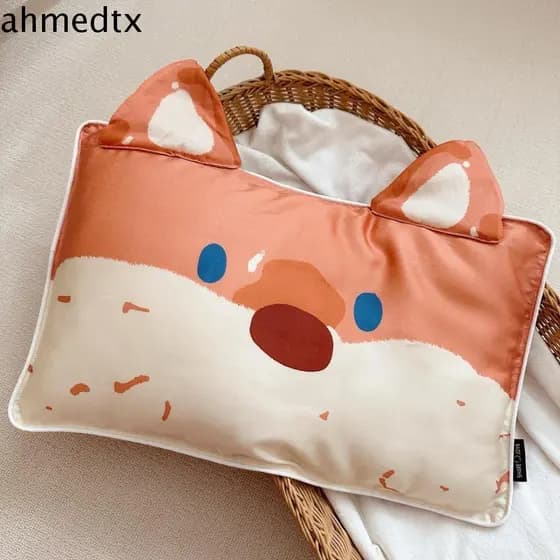 Capa De Almofada De Desenho Animado AHMEDTXB , Macia Retangular Elegante Lavável Portátil Aconchegante
