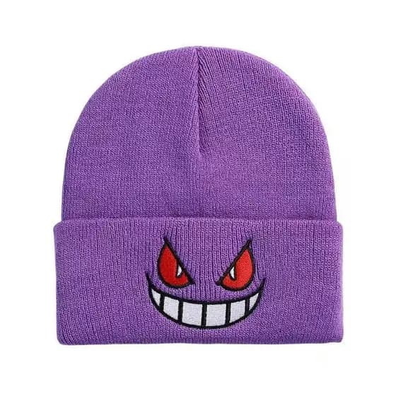Feijão Em Rolo De Patinagem Quente KIds Popular Anime American Cartoon Bordado De Malha De Outono De Inverno Chapéu De L
