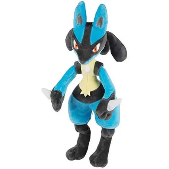 25cm Pokemon Grande Lucario Pelúcia-Brinquedos De Animal , Presentes De Boneca Para Crianças .