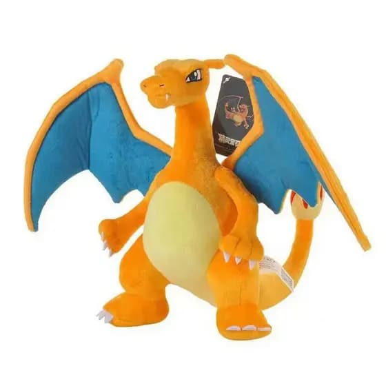 25CM Charizard Brinquedos De Pelúcia Pokemon Fogo Tipo Dragão Anime Macio Recheado Peluche Boneca Brinquedos Presentes