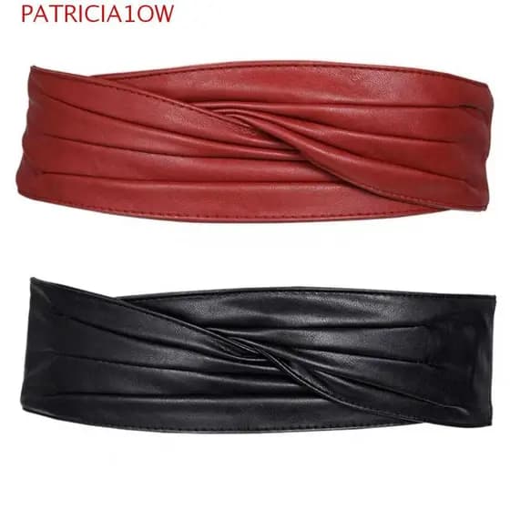 PATRICIA1OW Cinto Largo , Cintura Feminina Elástica Ajustável , Cintos De Decoração De Vestido Clássico Macio E Elegante