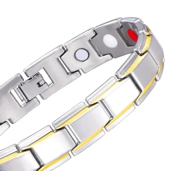 Pulseira Magnética de Moda para Homens e Mulheres, Terapia de Energia para Saúde, Joias para Artrite M5S1 JVAN