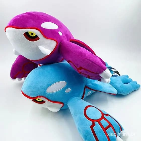 37cm Anime Pokemon Figura Kyogre Pokémon Peluche Lendário Pelu