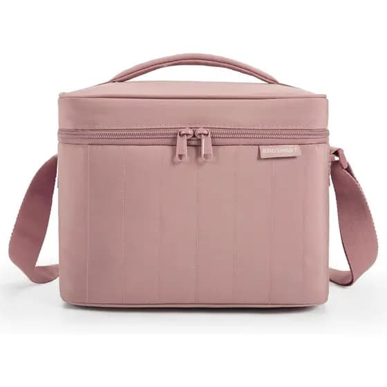 BAGSMART Lancheira para Mulheres, Bolsa Térmica para Almoço, Bolsa Térmica Estofada Bonita, Leve, Reutilizável, para Tra