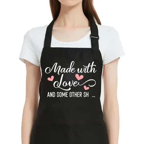 Presentes de Culinária para Mulheres, Aventais Engraçados para Mulheres com Bolsos, Presentes de Avental de Cozinha para