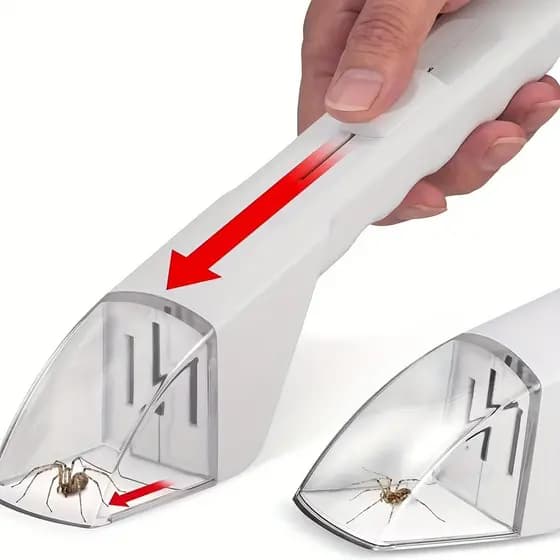 Armadilha portátil para insetos Easy Grip - adequada para mosquitos, moscas e aranhas | Ferramenta de controle de inseto