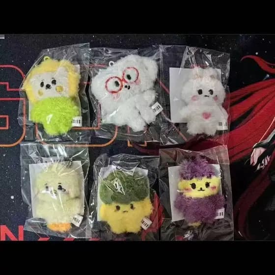 Kpop Idol NMIXX Chaveiro De Pelúcia Fofo Com Pingente De Bolsa De Presente E *