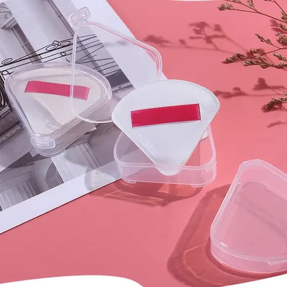 Esponja de maquiagem para uso úmido e seco, conjunto de esponjas marshmallow, esponja ultra macia para base e pó, maquia