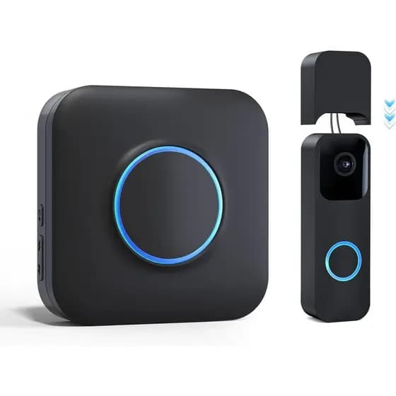 Campainha Sem Fio - Compatível com Campainha de Vídeo Blink e Campainha de Vídeo Blink (2ª Geração) (1 Extensor de Campa