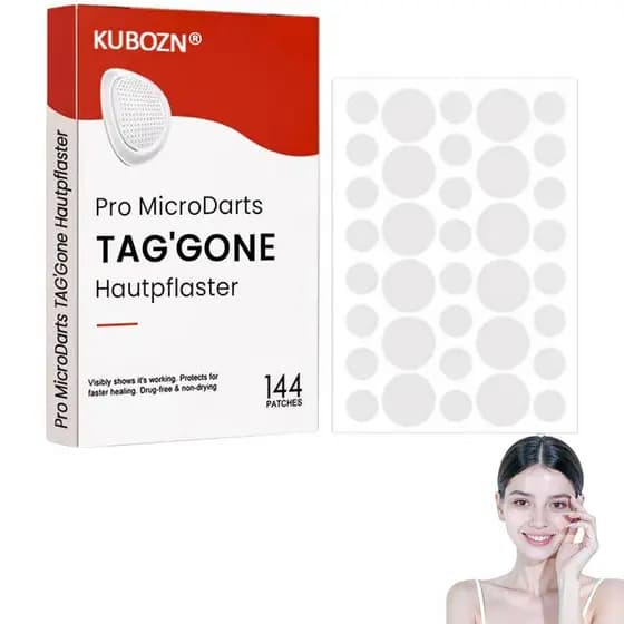 KuboznTagGonePatches, KuboznProMicrodartsDayGonePatches, Adesivos para Microespinhas, Adesivos Nano para Espinhas, Adesi