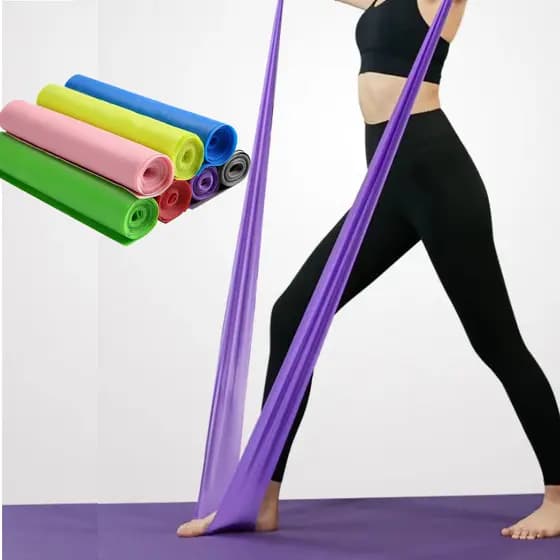 Faixa Elástica 1,5 Metro Espessura 0,35mm Thera Band Para Exercícios Multifuncionais Correção Postural