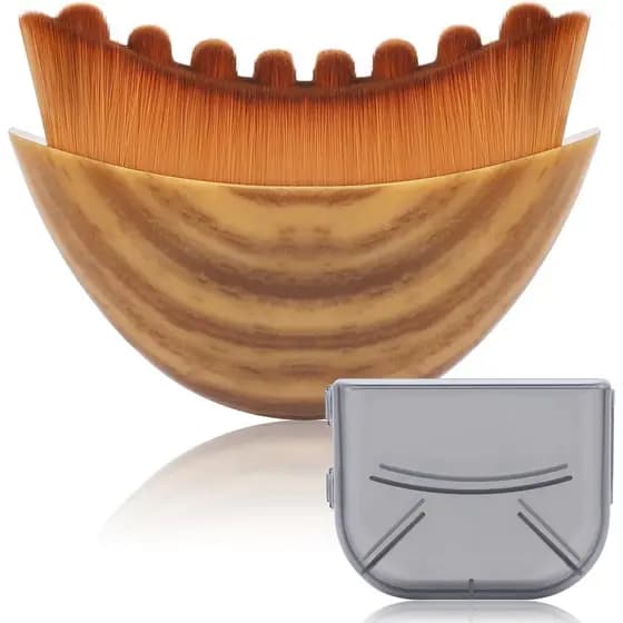 Lymphatic Contour Face Brush for Sculpting, Dry Lymphatic Drainage Massager for Face, Anti-Puffiness, Detox & Lift, Impr