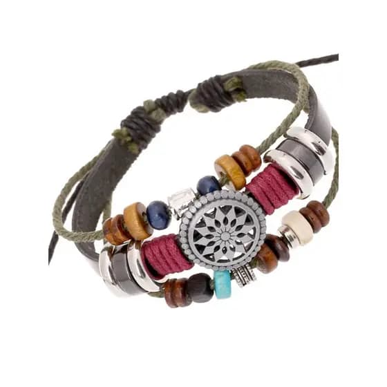 SoulCollision: Pulseiras tecidas para casais europeus e americanos, design de nicho para homens e mulheres, estilo hip-h