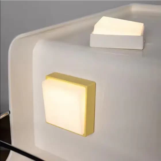 Minimalista LED Night Light Recarregável Interruptor USB Luz Ímã Cronometragem Para Casa Interior Quarto Cabeceiras Da N